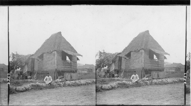 A Well-To-Do Home in the Rice Fields, Philippine Islands